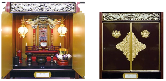 三段型 ≪収蔵可能数：四体≫の画像